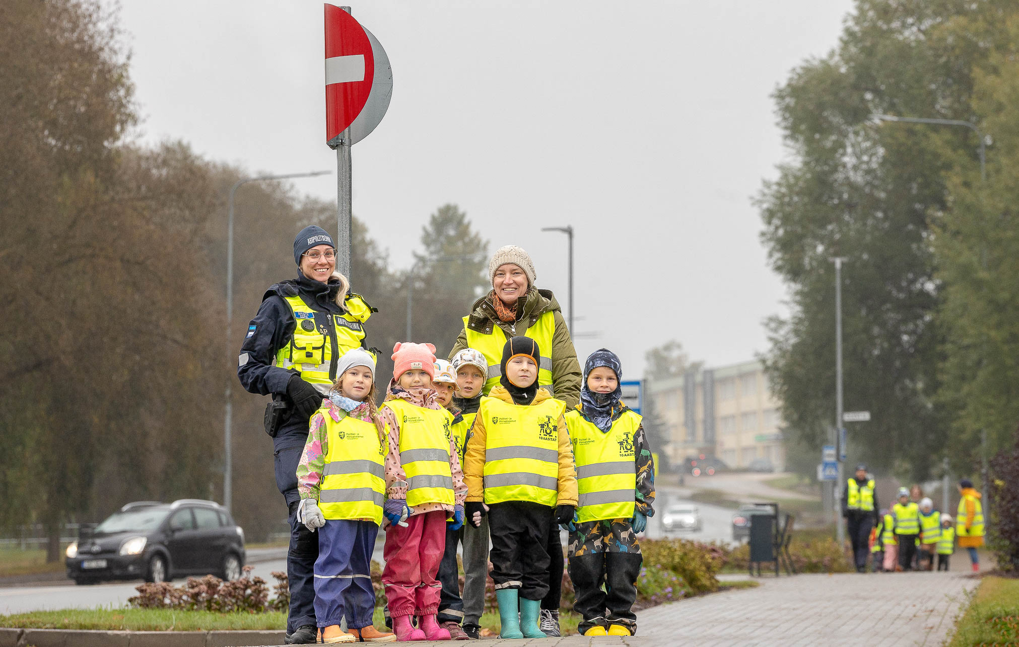 FOTOD Ohutuskõnd juhatas sisse koolieelikute ohutusprojekti 11. hooaja